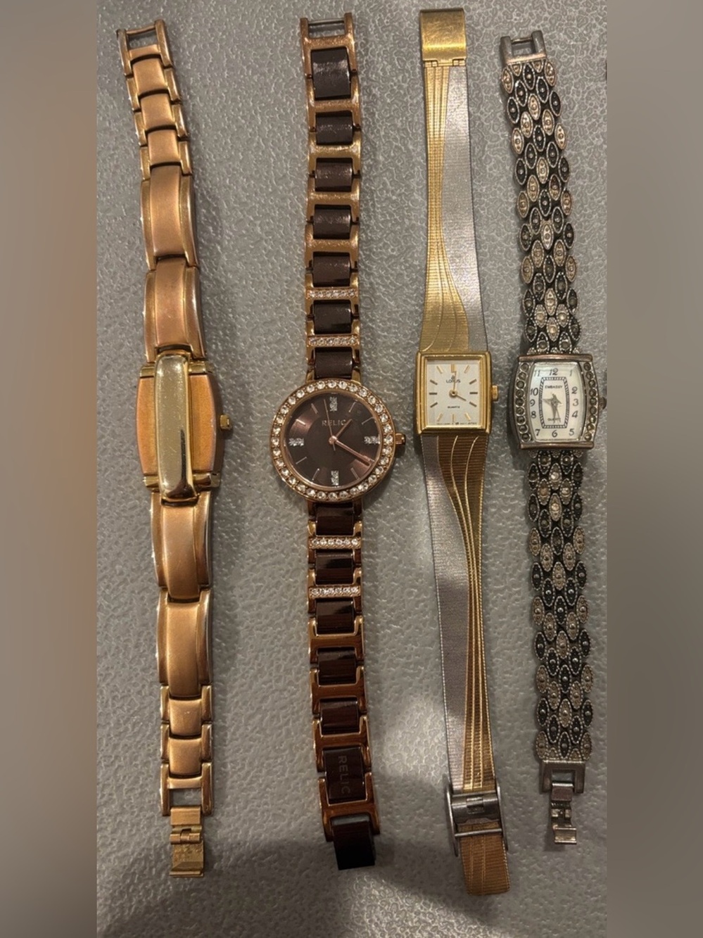 Woman’s watch collection (4) working